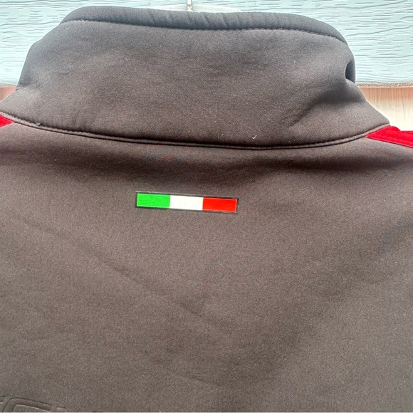 Ferrari Men's Black and Red Bomber Jacket - Picture 6 of 10